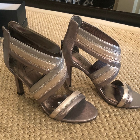 Adrianna papell metallic heels - Picture 3 of 4